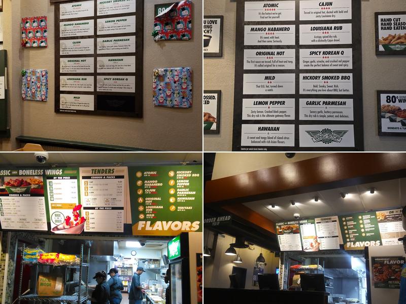 Wingstop Menu