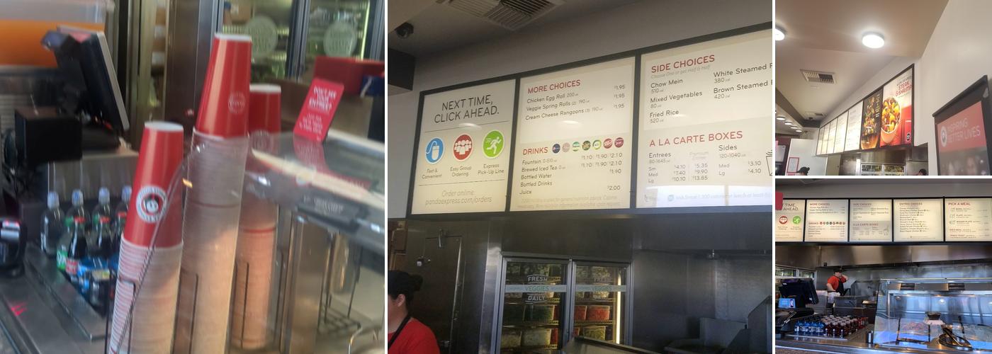 Panda Express Menu