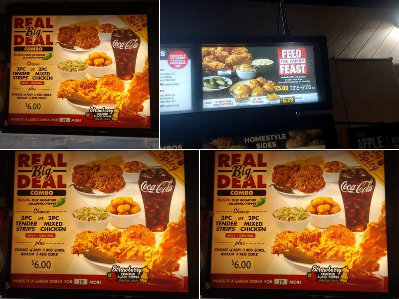 Church's Texas Chicken Menu