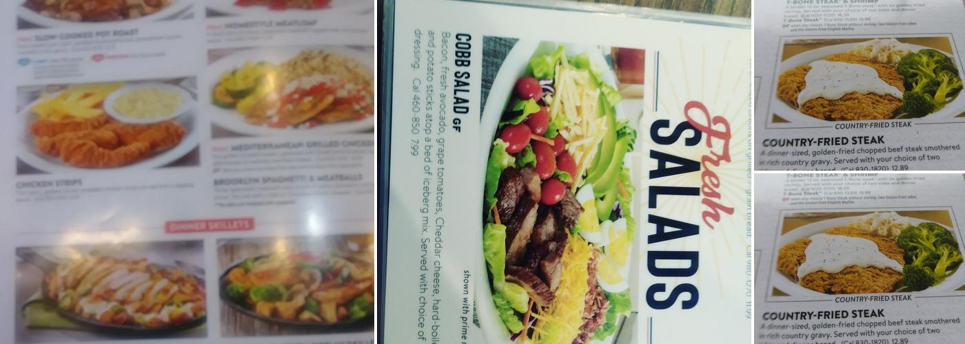 Denny's Menu