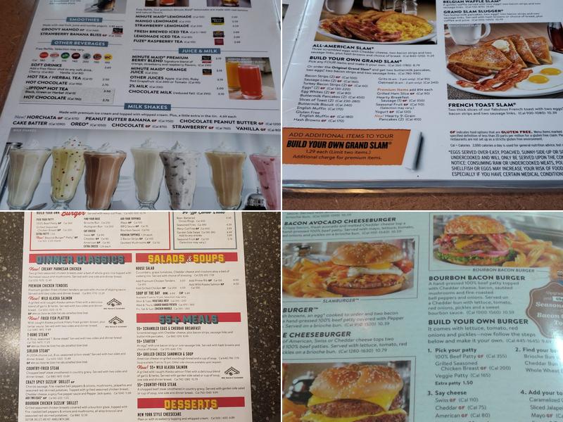 Denny's Menu