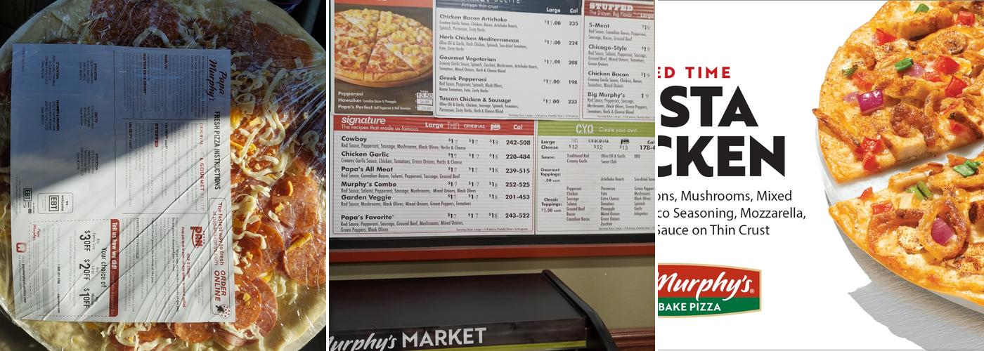 Papa Murphy's | Take 'N' Bake Pizza Menu
