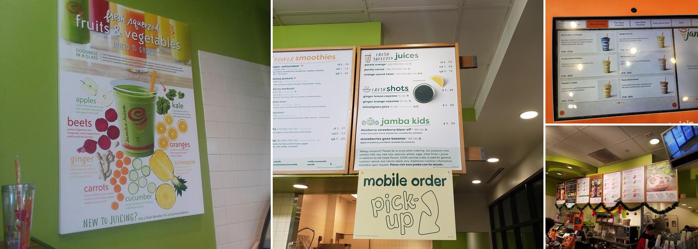 Jamba Menu