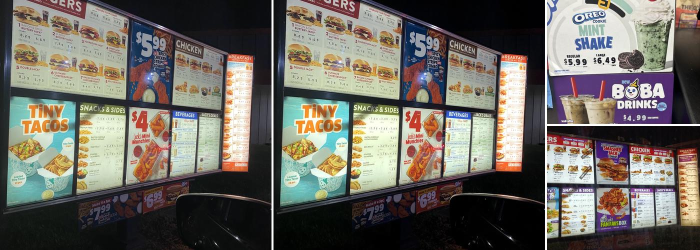 Jack In The Box Menu