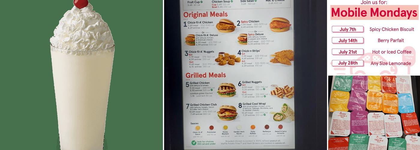Chick-fil-A Menu