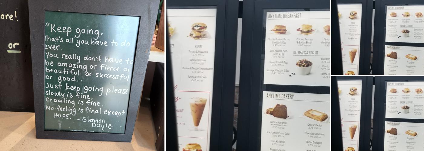 Starbucks Menu