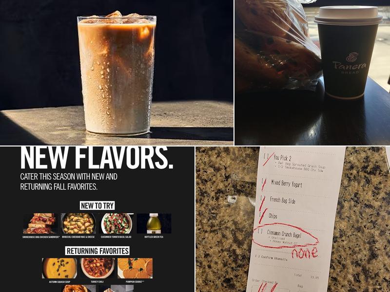 Panera Bread Menu