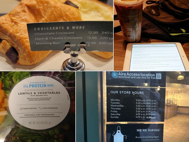 Starbucks Coffee Company Menu