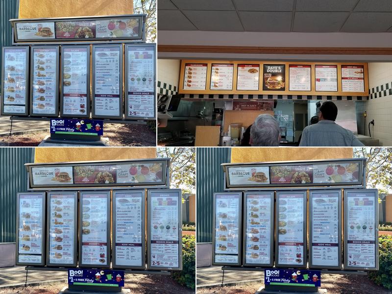 Wendy's Menu