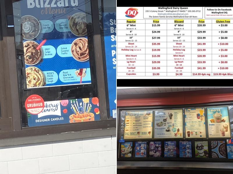 Dairy Queen (Treat) Menu