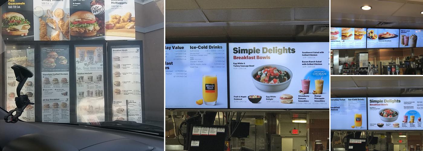 McDonald's Menu