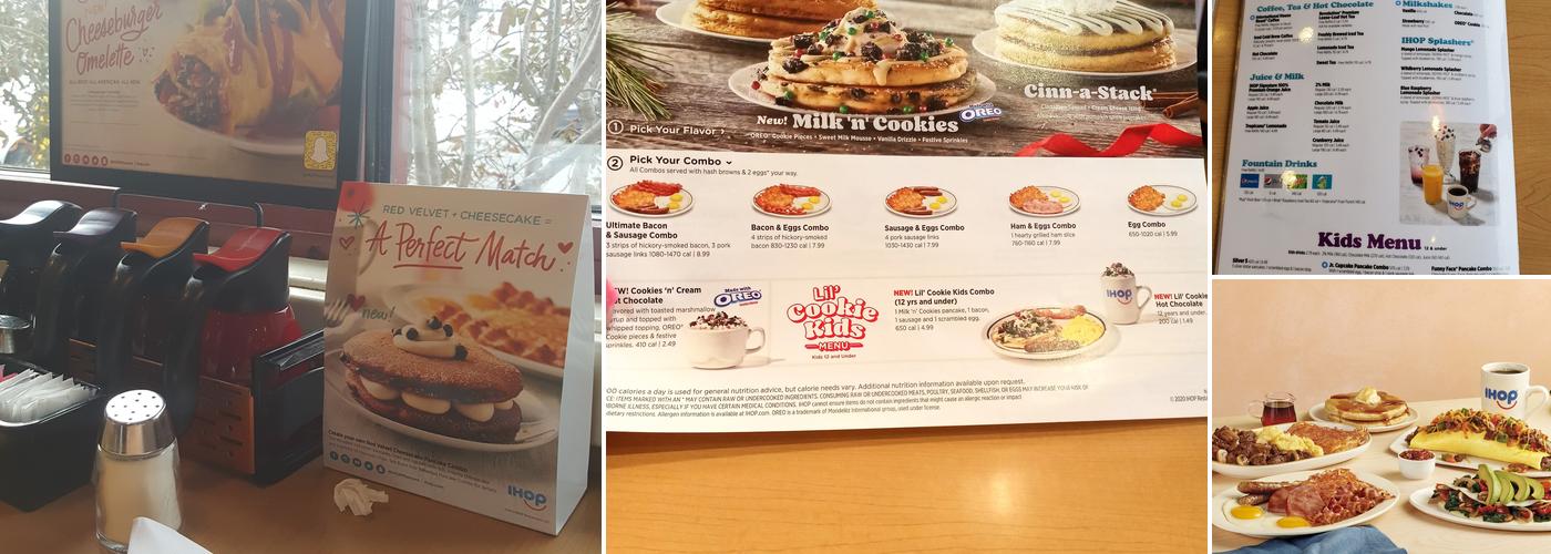 IHOP Menu