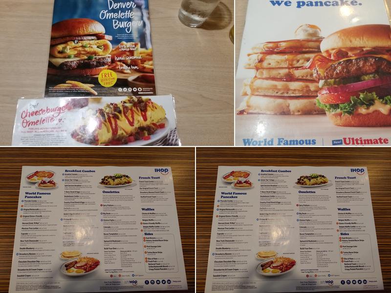 IHOP Menu