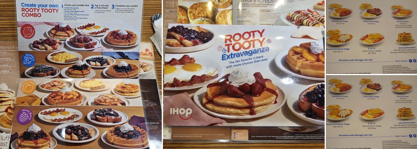 IHOP Menu