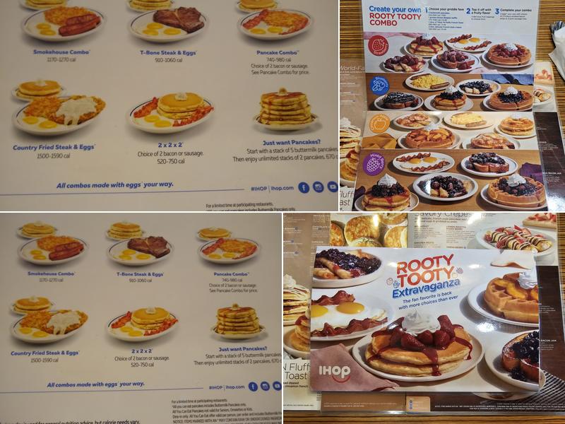 IHOP Menu