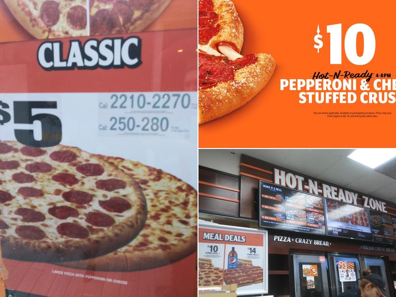 Little Caesars Pizza Menu