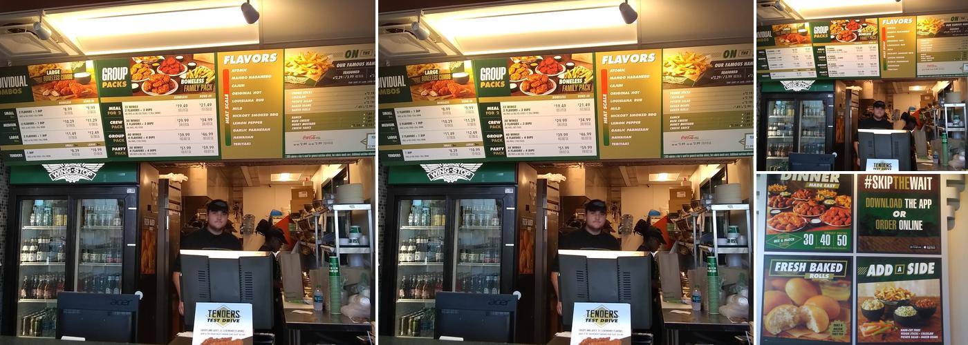 Wingstop Menu