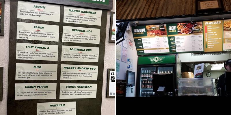 Wingstop Menu