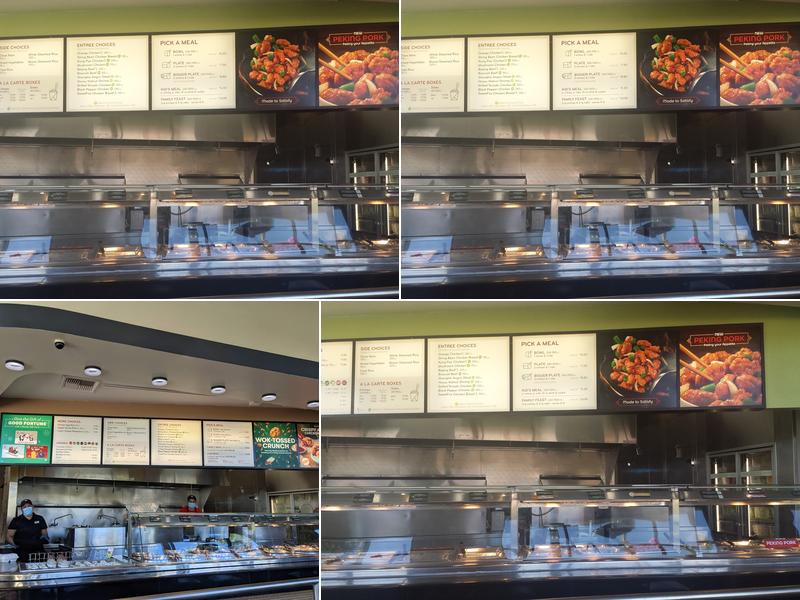Panda Express Menu