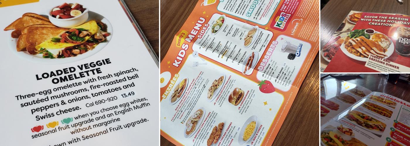 Denny's Menu