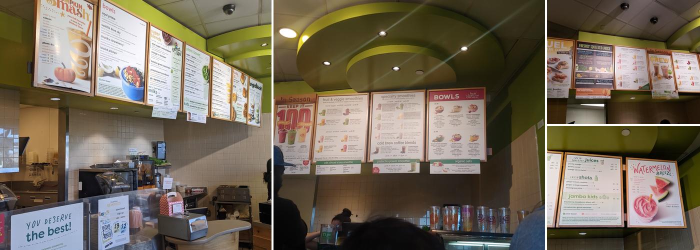 Jamba Menu