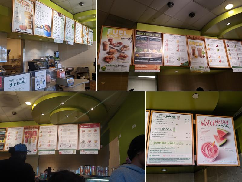 Jamba Menu
