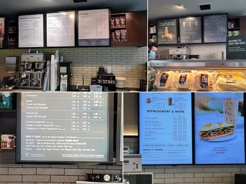 Starbucks Coffee,Cheltenham Menu