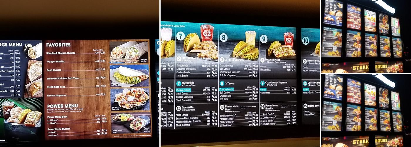 Taco Bell Menu