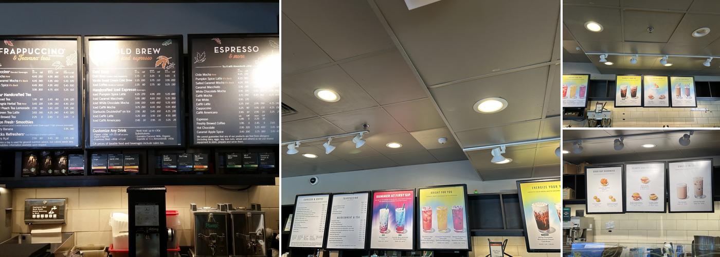 Starbucks Menu
