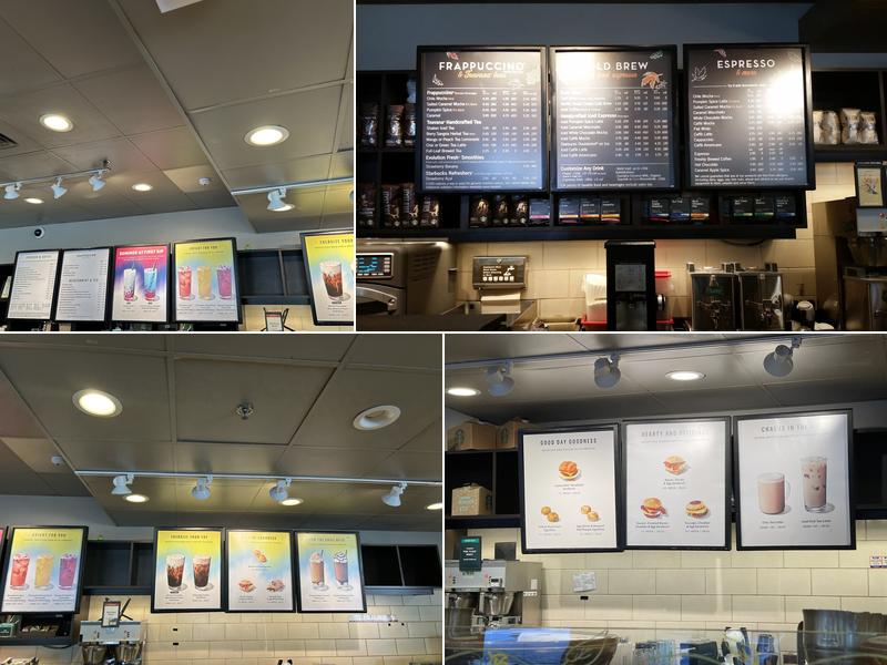 Starbucks Menu