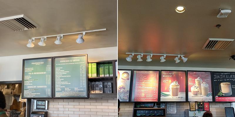 Starbucks Coffee Company Menu
