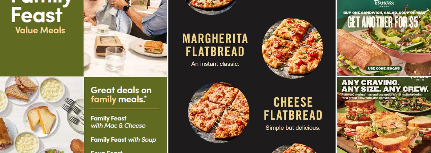 Panera Bread Menu