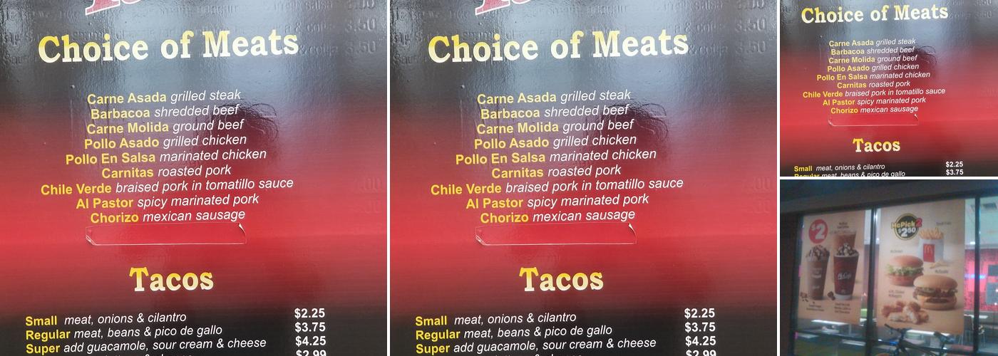 McDonald's Menu