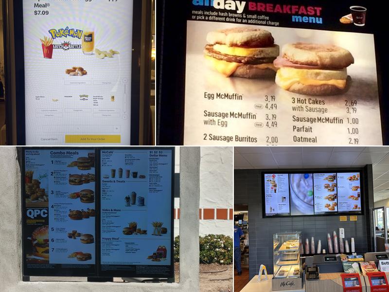 McDonald's Menu
