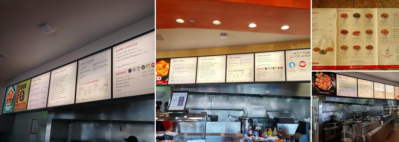 Panda Express Menu