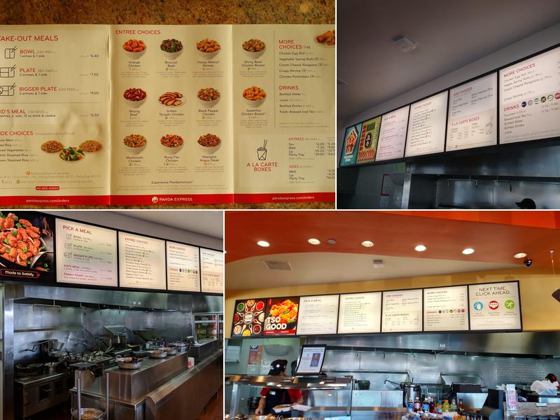 Panda Express Menu