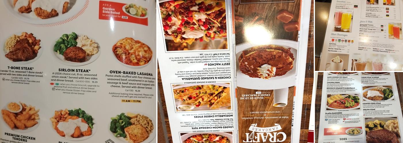 Denny's Menu