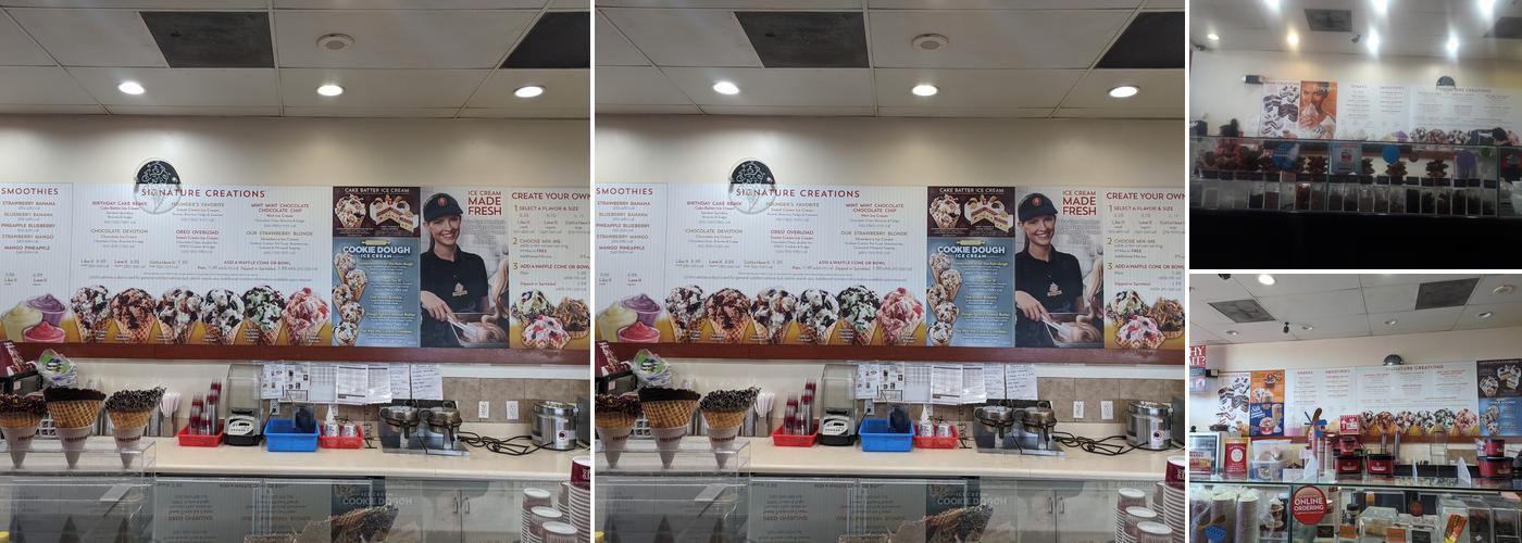Cold Stone Creamery Menu