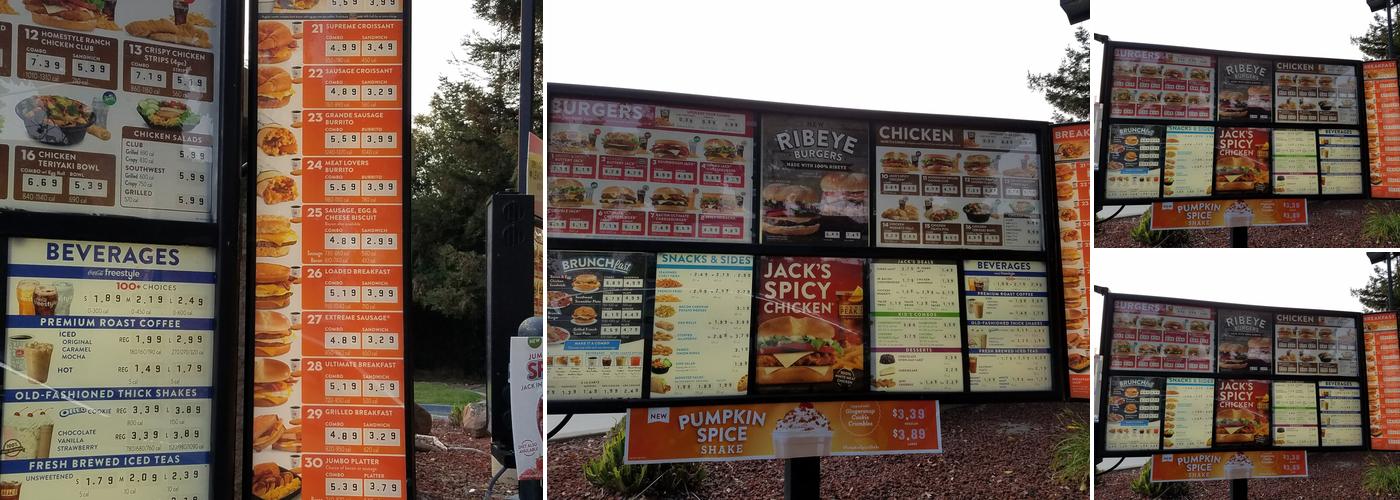 Jack In The Box Menu