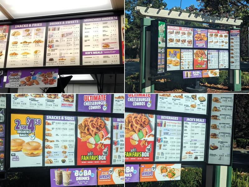 Jack In The Box Menu