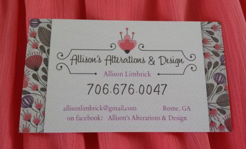 Allison's Alterations & Design