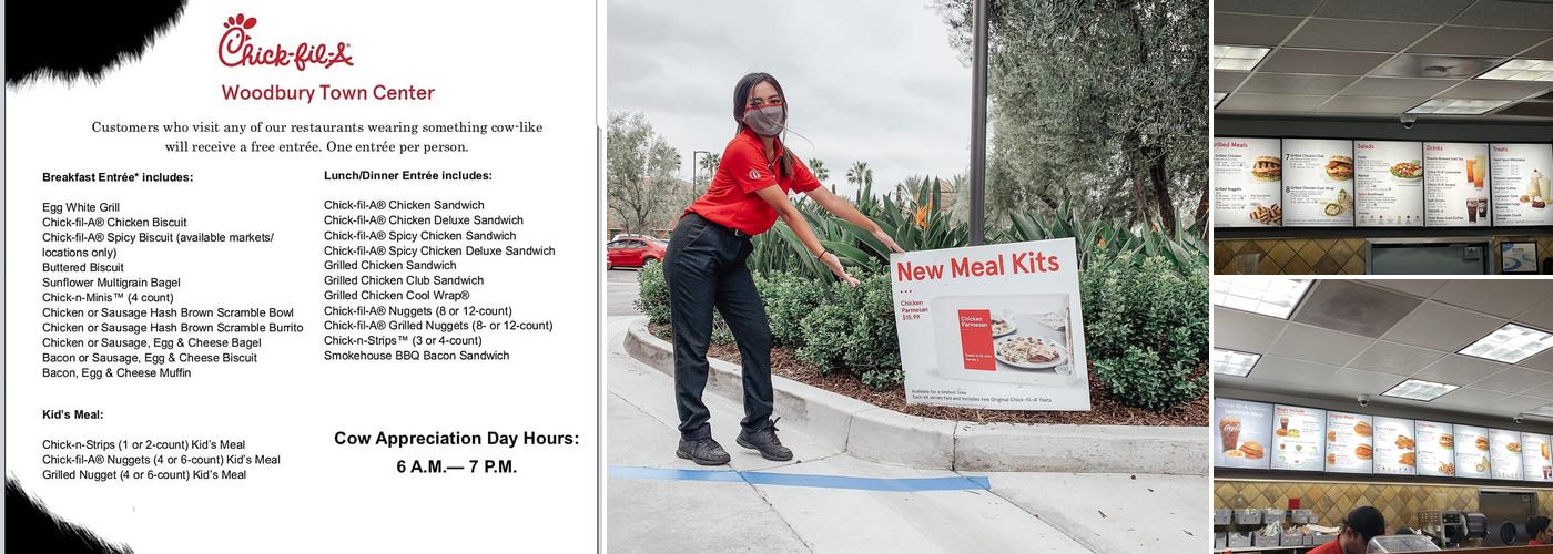 Chick-fil-A Menu
