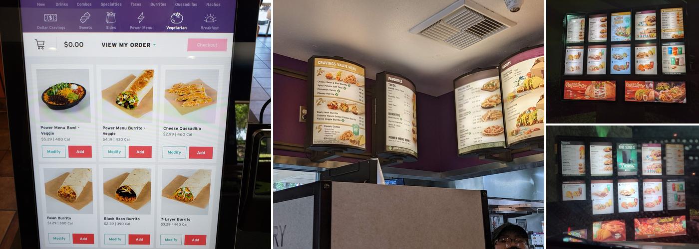 Taco Bell - Live Más Café Menu