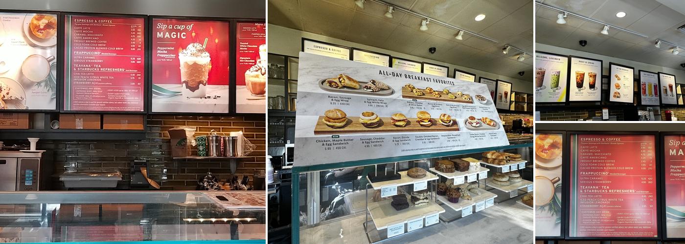 Starbucks Coffee Company Menu