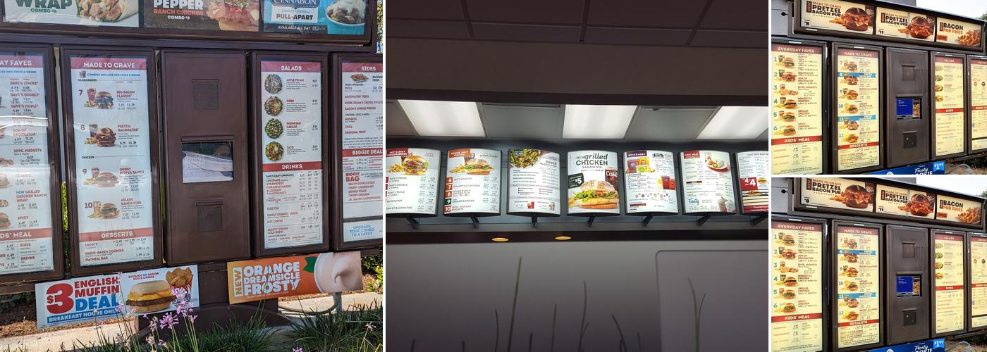 Wendy's Menu
