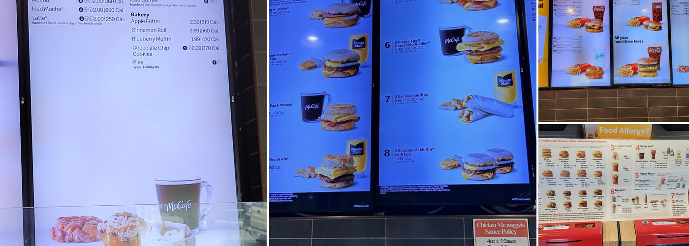 McDonald's Menu
