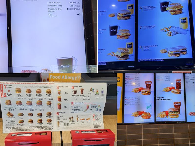 McDonald's Menu