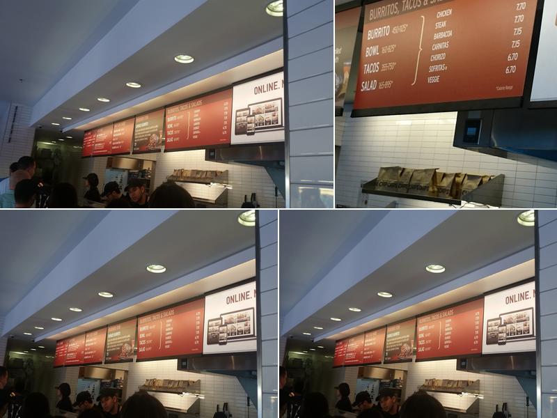 Chipotle Mexican Grill Menu