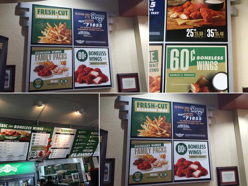 Wingstop Menu