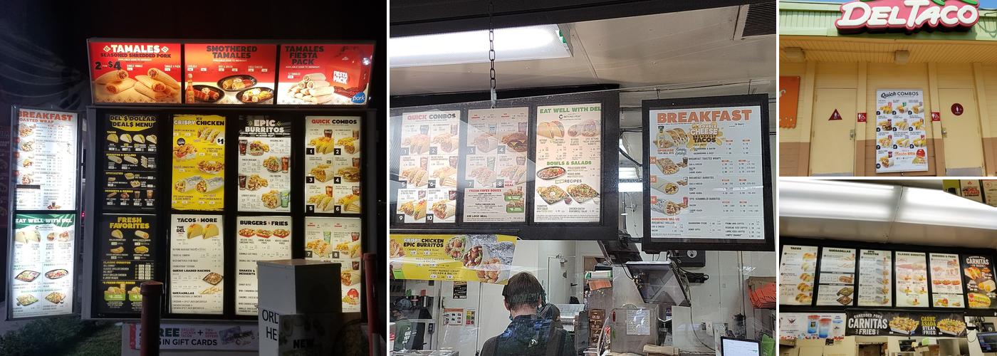 Del Taco Menu